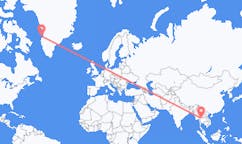 出发地 泰国素可泰府目的地 格陵兰阿西亚特的航班
