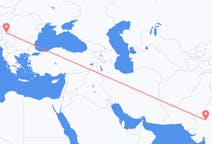 Flyreiser fra Jodhpur, India, til Beograd, India