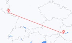 Lennot Hevizistä, Unkari Luxemburgiin, Luxemburg