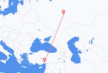 Flights from Saransk, Russia to Adana, Turkey