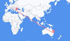 Flights from Armidale, Australia to Kütahya, Turkey