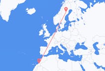 Flights from Guelmim, Morocco to Lycksele, Sweden