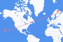 Flights from Honolulu, the United States to Kuusamo, Finland