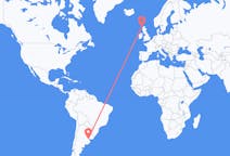 Flyreiser fra Buenos Aires, Argentina til Stornoway, Skottland