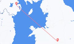 Flights from Belfast, Northern Ireland to Birmingham, England