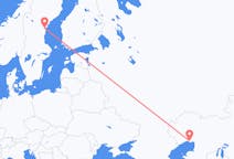 Fly fra Atyrau til Sundsvall
