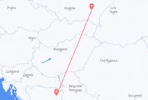 Flyrejser fra Tuzla, Bosnien-Hercegovina til Rzeszow, Polen