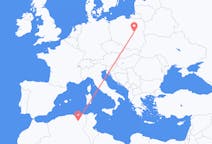 Flyg från Batna, Algeriet till Warszawa, Polen