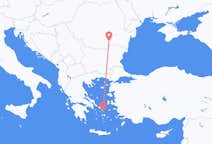 Flights from Mykonos to Bucharest
