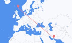 Flights from Bandar Abbas, Iran to Shetland Islands, the United Kingdom