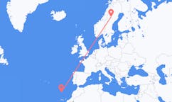 Flights from Vilhelmina, Sweden to Funchal, Portugal