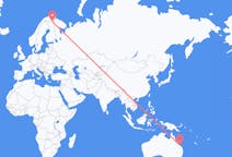 Flights from Rockhampton, Australia to Ivalo, Finland