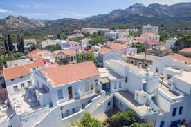 Naxos Highlights Bus Tour uintipysäkki Apollonas Villagessa