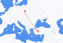 Flights from Isparta, Turkey to Katowice, Poland