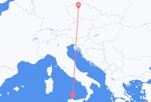 Flyreiser fra Praha, til Palermo