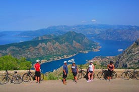 Tour en bicicleta: cuesta abajo desde el mausoleo de Njegos hasta la bahía de Kotor