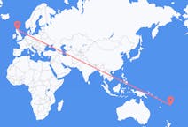 Flyrejser fra Kadavu Island, Fiji til Inverness, Skotland