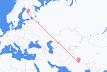 Flights from Dhangadhi, Nepal to Kuopio, Finland