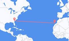 Flights from Savannah to Lanzarote