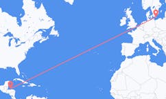 Flights from Coxen Hole, Honduras to Bornholm, Denmark