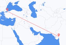 Flyreiser fra Ahmadabad, India til Istanbul, Tyrkia