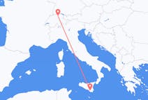 Flights from Comiso, Italy to Zürich, Switzerland