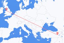 Flights from Muş, Turkey to Liverpool, England