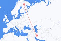 Рейсы из Шираз, Иран в Куусамо, Финляндия