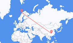 Flights from Zhangjiajie, China to Andenes, Norway