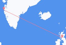 Flüge von Glasgow, Schottland nach Sisimiut, Grönland