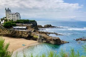 Biarritz och franska baskiska kusten privat rundtur från San Sebastian