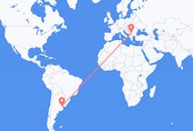 Flyrejser fra Buenos Aires, Argentina til Niš, Serbien