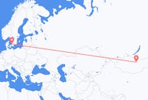 Lennot Ulaanbaatarista Angelholmiin