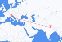 Flyreiser fra Nepalganj, Nepal til Firenze, Italia