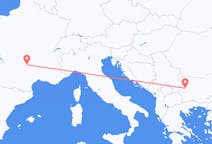 Flyg från Sofia till Aurillac
