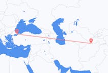 Flyrejser fra Termez, Usbekistan til Istanbul, Tyrkiet