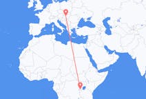 Flyg från Kigali, Rwanda till Budapest, Ungern