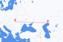Flyreiser fra Atyrau, Kasakhstan til Satu Mare, Romania