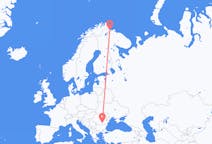 出发地 挪威出发地 希尔克内斯目的地 罗马尼亚布加勒斯特的航班