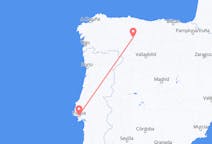 Flyg från León till Lissabon
