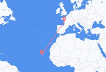Flyrejser fra São Vicente, Kap Verde til La Rochelle, Frankrig