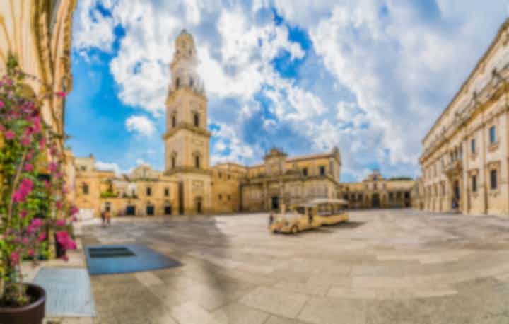 Guided day trips in Lecce, Italy