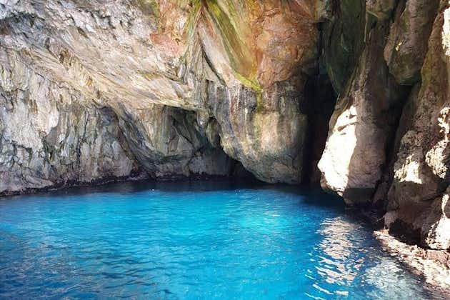 Excursión a la cueva azul y las islas en lancha rápida desde Dubrovnik