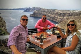 Erleben Sie Santorini: Weinprobe kleine Gruppe Tour