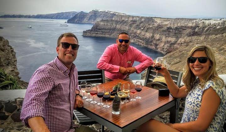 Oplev Santorini: Vinsmagning Små Grupperejse