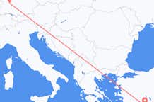 Lennot Antalyasta Stuttgartiin