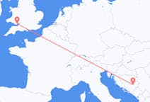 Flights from Sarajevo to Cardiff