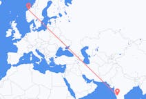 Flights from Hubli, India to Molde, Norway