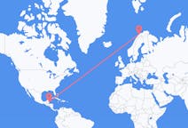 Flüge von San Pedro, Belize nach Tromso, Norwegen