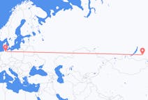 Flights from Chita, Russia to Hamburg, Germany